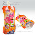 Stand up food plastic pouch spout for liquid packaging